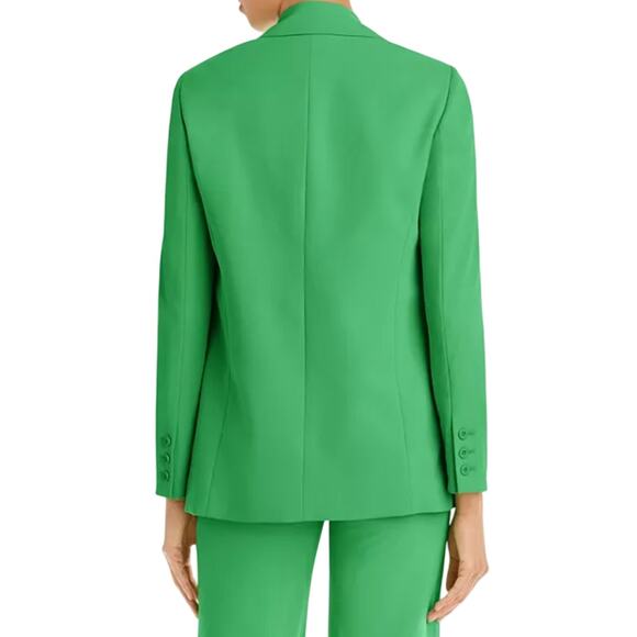 Alice + Olivia Denny Green Boyfriend Blazer Tailored Jacket Size 2 - Picture 2 of 10